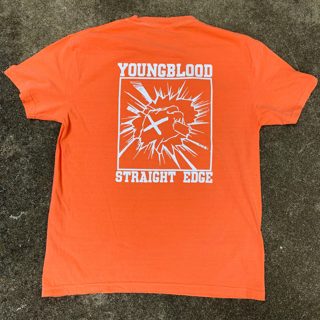 Youngblood Straight Edge MELON Comfort Colors shirt