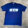 FACE THE PAIN Youngblood Straight Edge Shirt NAVY