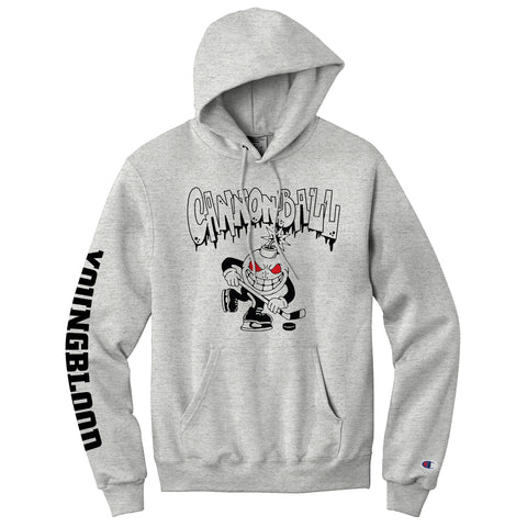 Cannonball Champion Hoodie SILVER GREY PRE-ORDER