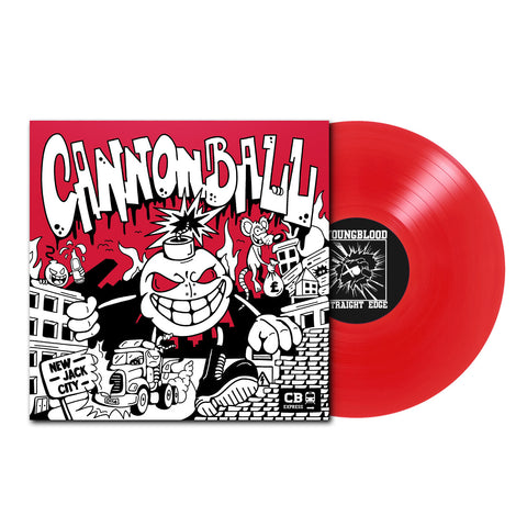 Cannonball "s/t" LP OPAQUE RED PRE-ORDER
