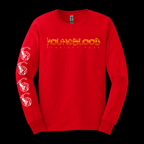 Youngblood "Commitment and Dedication" RED Longsleeve