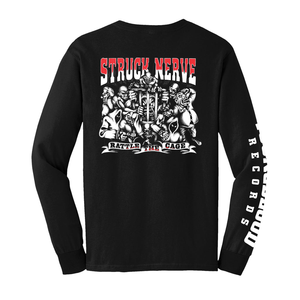Struck Nerve Longsleeve Black on Gildan Hammer