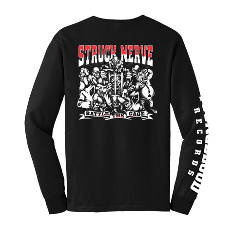 Struck Nerve Longsleeve Black on Gildan Hammer