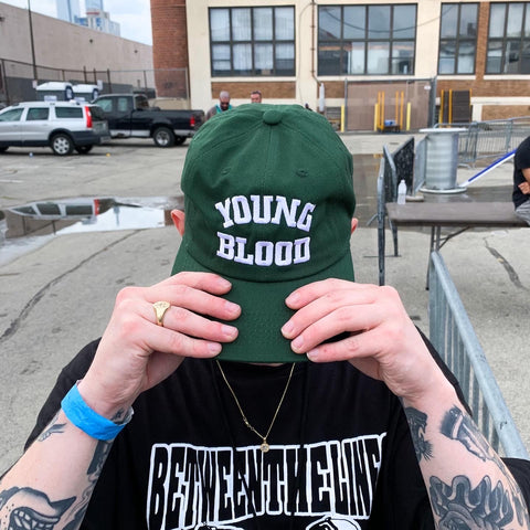 Youngblood Embroidered Hat Forest Green PRE-ORDER