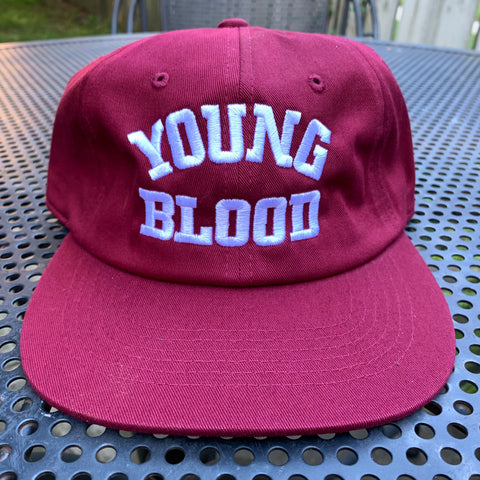Youngblood Embroidered Hat MAROON