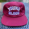 Youngblood Embroidered Hat MAROON