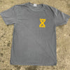 Youngblood Straight Edge Comfort Colors T-Shirt PEPPER w/ Gold Ink