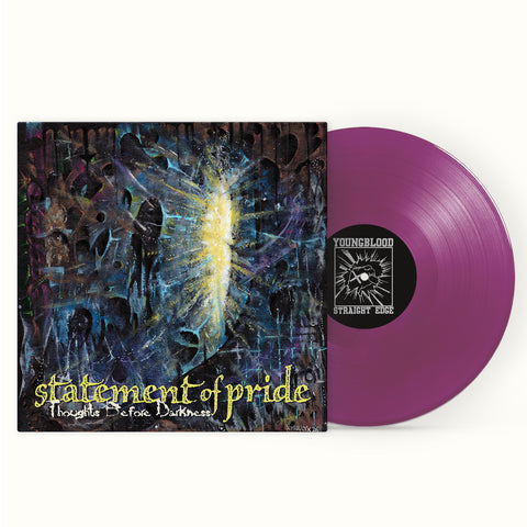 Statement of Pride "Thoughts Before Darkness" LP OPAQUE PURPLE VINYL PRE-ORDER