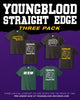 Youngblood Straight Edge THREE PACK Pre-Order