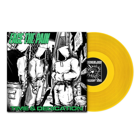 Face The Pain "Time & Dedication" LP GOLD VINYL Special '97 Press PRE-ORDER