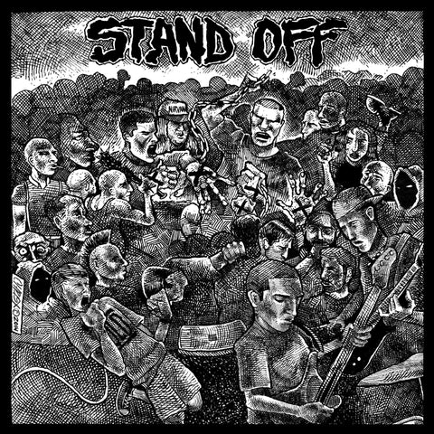 Stand Off "s/t" 7" Clear Vinyl