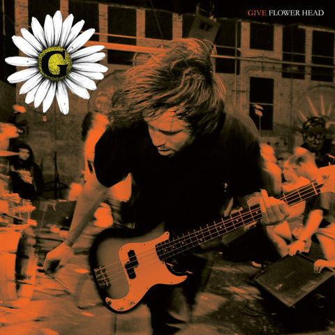 Give "Flower Head" 7" Black Vinyl